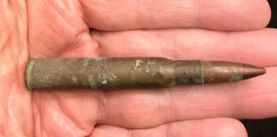 WWII .30 Caliber Round From Fort Randall, Alaska
