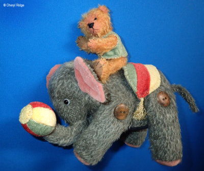 Ellie elephant and Teddy friend