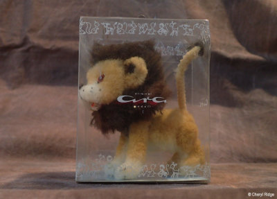 Lion - ARA wool miniature pocket pets from Austria