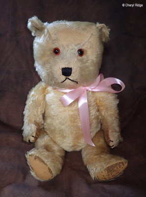 Vintage 19 inch Chiltern Hugmee teddy bear