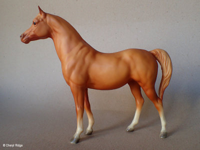 Breyer Proud Arabian mare - chestnut 1985