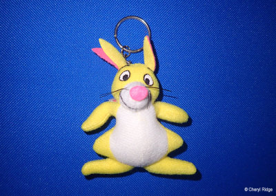 Yujin Disney Rabbit plush keychain