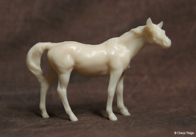 Breyer Stablemate G1 Thoroughbred mare - factory unpainted