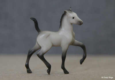 Breyer Stablemate G2 Trotting foal - grey
