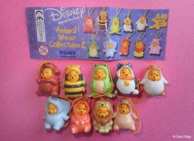 Tomy UK Disney Winnie the Pooh Animal Wear Collection 2