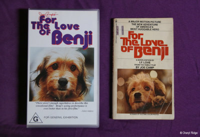 Benji VHS video and book