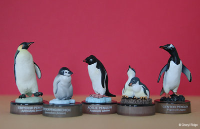 Kaiyodo bottle cap series Penguin's Lunch