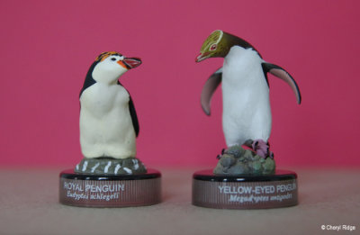Kaiyodo bottle cap series Penguin's Lunch