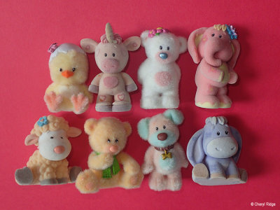 Flocked Sweety animal toys Russia