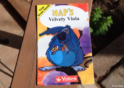 Yowie seed packet