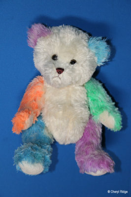 Hand dyed bear of unknown make