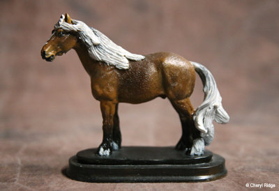 Unknown CM resin pony on base
