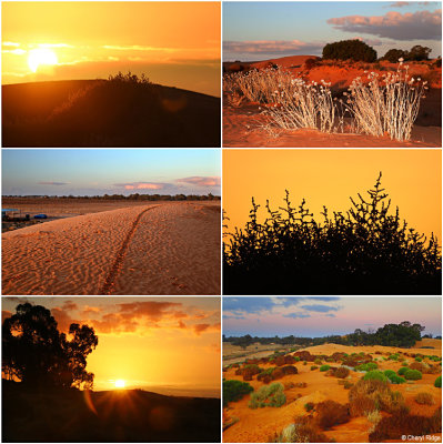 Perry sand hills NSW