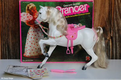 Mattel Barbie Doll horse Prancer
