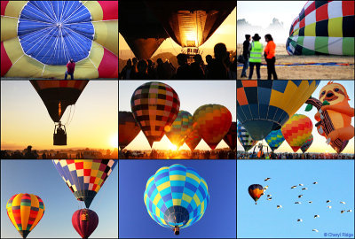 Balloon Fiesta - launch at Milawa