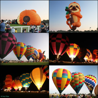 Balloon Fiesta - night balloon glow event