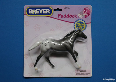 Breyer Little Bits Paddock Pal Saddle Club thoroughbred - Appaloosa