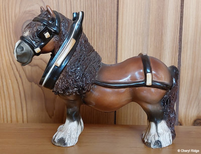 Cheval Ceramics draft horse