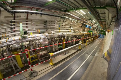 Tunnel du LHC - beam dump