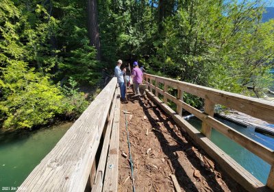 Packwood Lake Bridge Decking