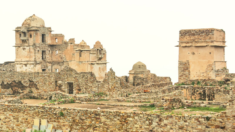  Chittor Fort Ruins