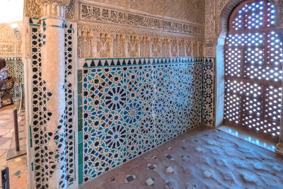 Ornate tilework