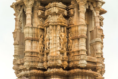 Kirti Stambha Detail, Jain