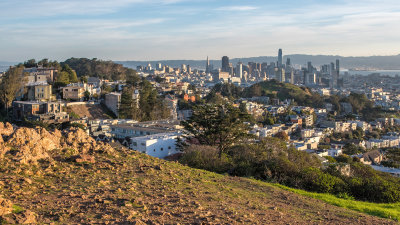 Ashbury Heights, Buena Vista Park, Corona Heights & Downtown