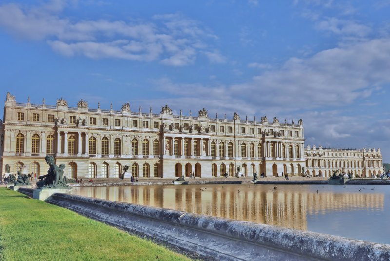 The Palace of Versailles.