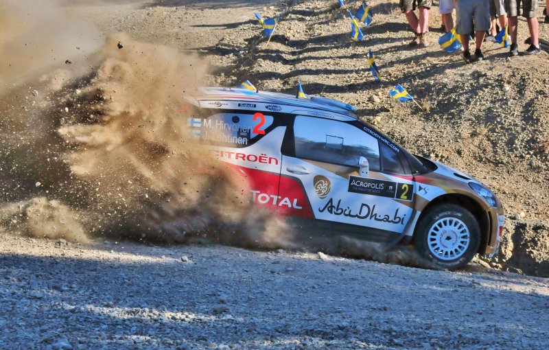 Hirvonen Miko(FIN) - Lehtinen Jamo(FIN) - Citron DS3 WRC Citron Total Abu Dhabi WRT