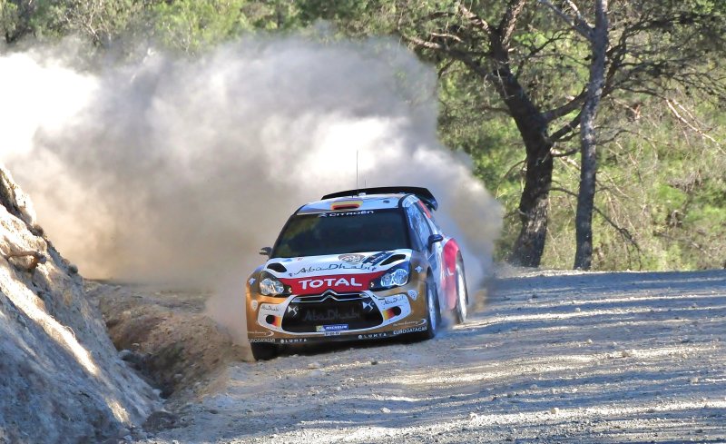 Sordo Dani(ESP) - del Barrio Carlos(ESP) - Citron DS3 WRC Citron Total Abu Dhabi WRT