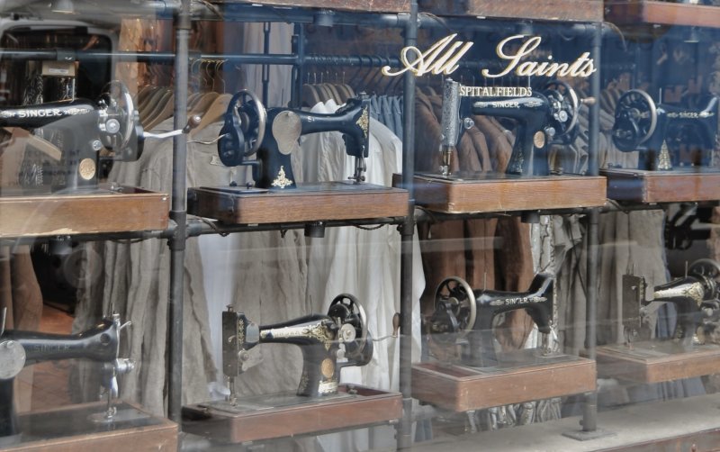 AllSaints, London.