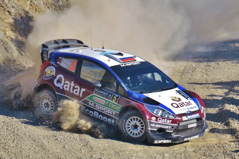 Novikov. E. (RUS) - Minor L. (AUT) - Ford Fiesta RS WRC Qatar M-Sport WRT