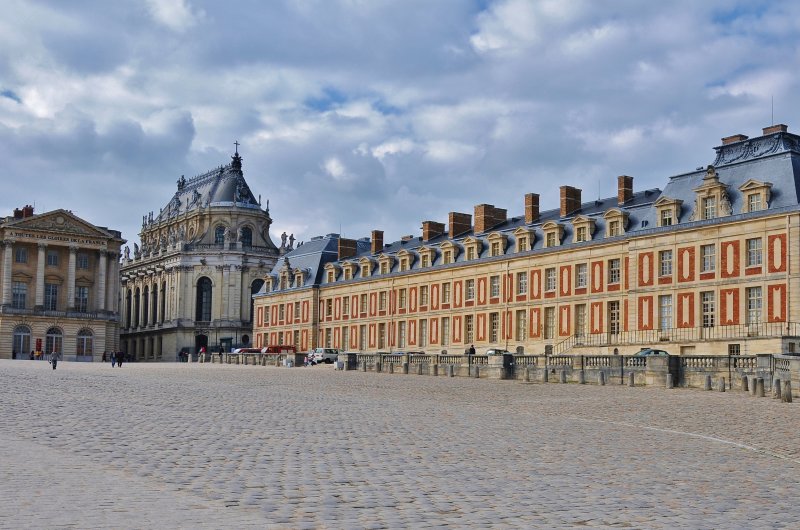 The Palace of Versailles.
