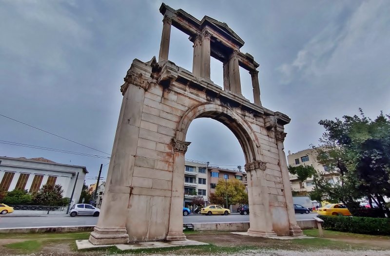 The Arch of Hadrian.