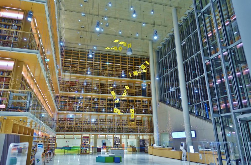 National Library of Greece, at Niarchos Foundation CC.