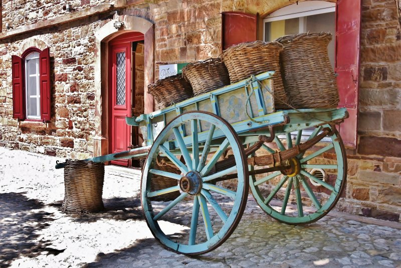 Kampos, Chios.