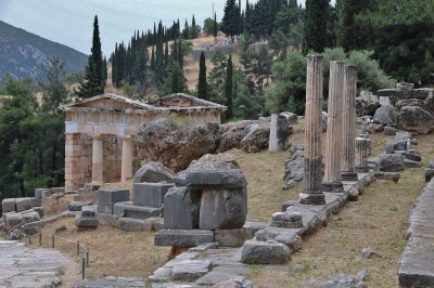 Delphi -   The Treasury of the Athenians