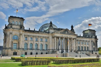 The Reichstag Building.