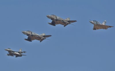 F-16, F-4, Mirage 2000 (Hellenic Air Force)