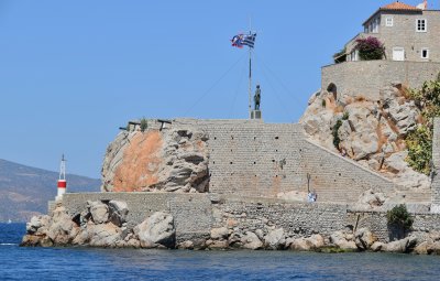 The statue of Andreas Miaoulis