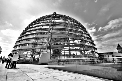 Reichstag dome.