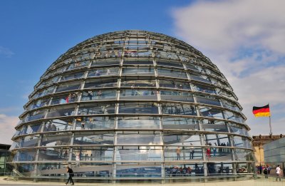 Reichstag dome.