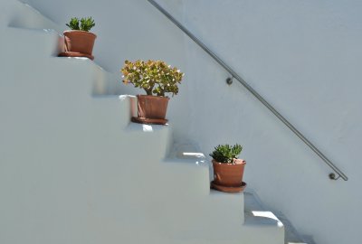 In the alleys of Naousa.