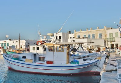 The picturesque port of Naoussa.