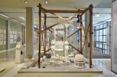 Museum of marble crafts at Pyrgos, Tinos.