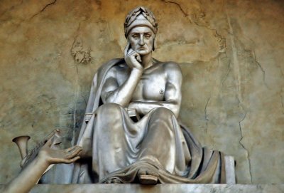 Santa Croce - the cenotaph of Dante