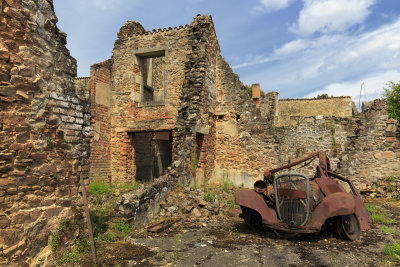 Martyr village of Oradour-sur-Glane