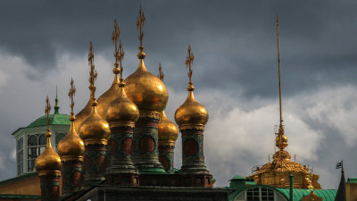 Gold touching the sky