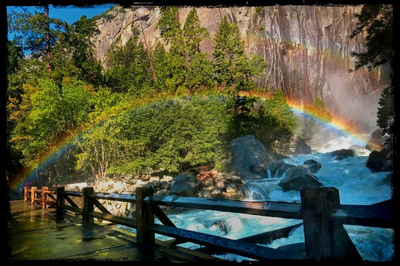 DOUBLE RAINBOW AT RAINBOW BRIDGE